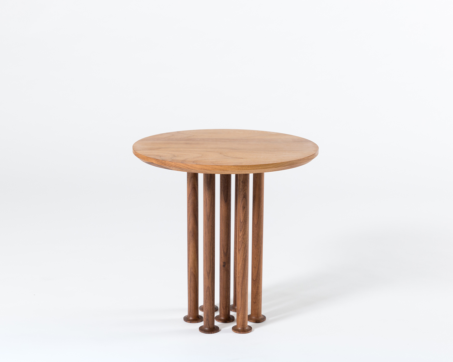 MOLINILLO 007 COFFEE TABLE BLACK OAK AND WALNUT