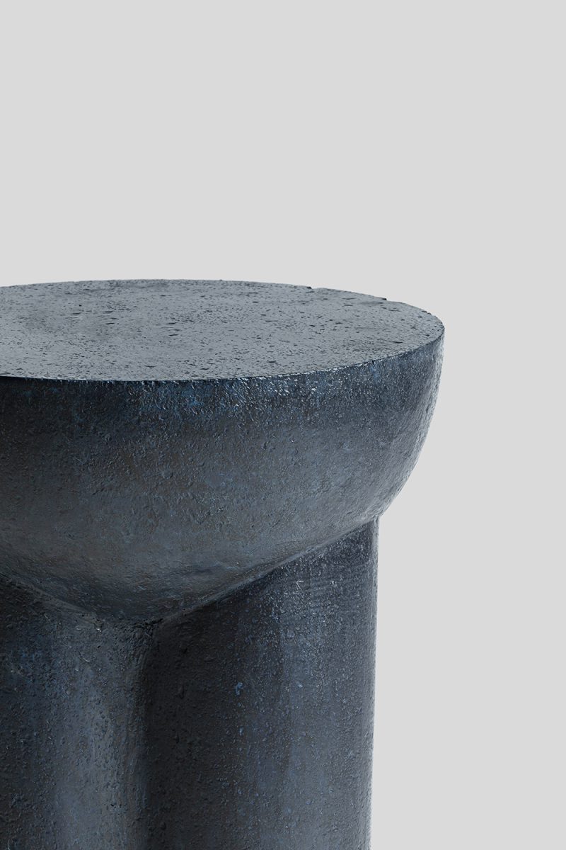 MESA LATERAL MAYAN BLUE (Deep)
