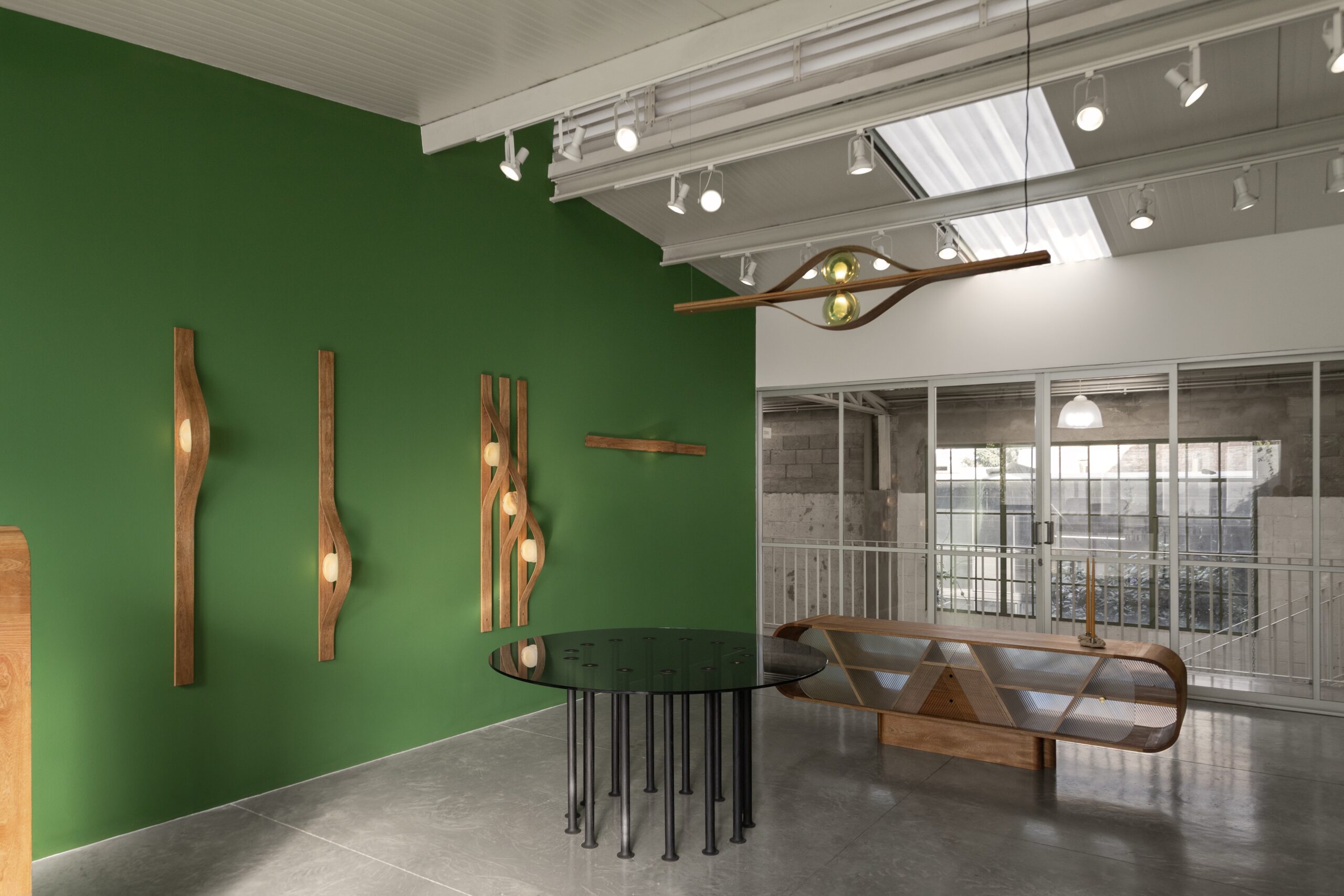 FIBRA HORIZONTAL CHANDELIER